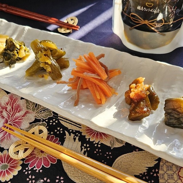 楽天市場】森藤食品 とうちゃん漬 福島りょうぜん漬 1袋あたり150g