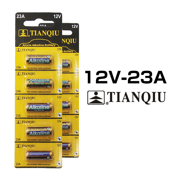 楽天市場】アルカリ乾電池 12V 23A 5本セット 1シート 電池 互換品 : 電光ホーム