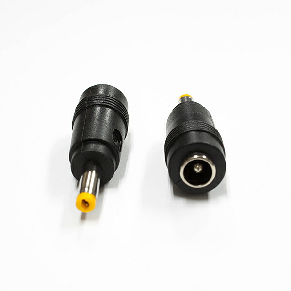 ＼半額SALE／ DCジャック 変換アダプタ 口径 外径5.5mm 内径2.1mm メス 2021春夏新色 → 外径4.0mm 内径1.7mm オス プラグ コネクタ 自作 変換 DIY ACアダプタ 工作