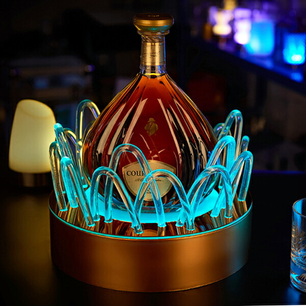 独特の上品 光る ボトルスタンド ディスプレイ マルチカラー 充電式 お酒 台座 おしゃれ 演出 Led ライトアップ パーティー 結婚式 クラブ バー Bar 用品 Fucoa Cl