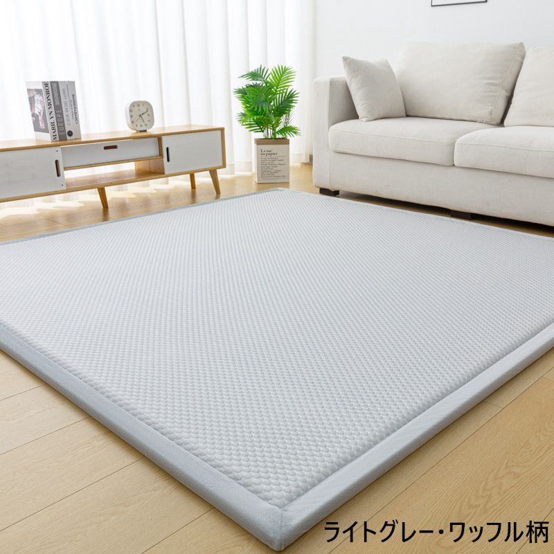 ラグ 低反発 極厚 2cm 3cm 20mm 30mm 厚手 160×160ラグマット 絨毯 じゅうたん 洗える 滑り止め付 遮音 防音 ユニットラグ もっちり 子供部屋 おしゃれ べビー 赤ちゃん
