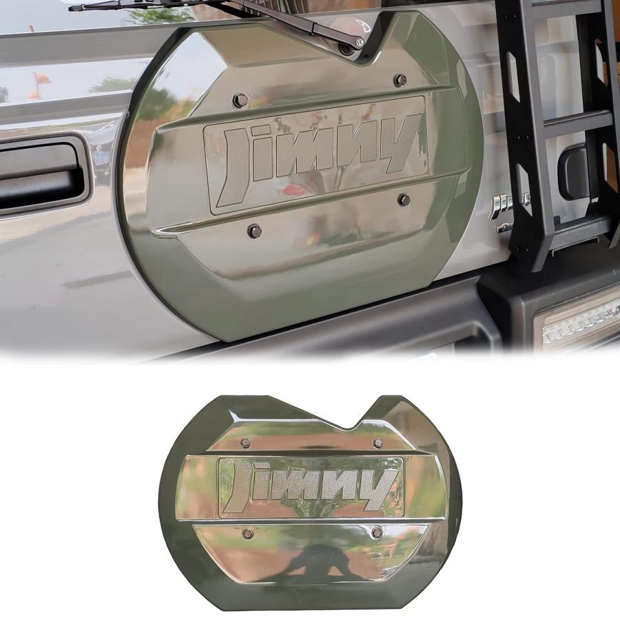 新型スズキジムニー スペアタイヤレスカバー JB64 ジムニーシエラJB74 リアゲートカバー 背面レスカバー スムージングパネル カスタム アクセサリー 外装パーツ｜映せば 店