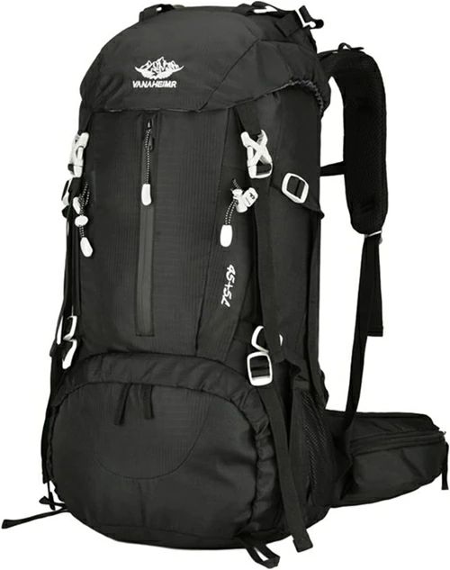 登山用リュック 大容量 撥水 アウトドアリュックサック 耐衝撃 耐荷重 バックパック ハイキングバッグ サイクリングバッグ 女性/男性 コンパクト 便利 旅行 花見 遠足