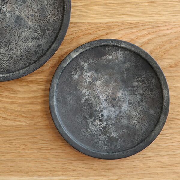 【送料無料】有田焼　李荘窯　伊万里皿　moon surface(S)直径16.5cm　33-164