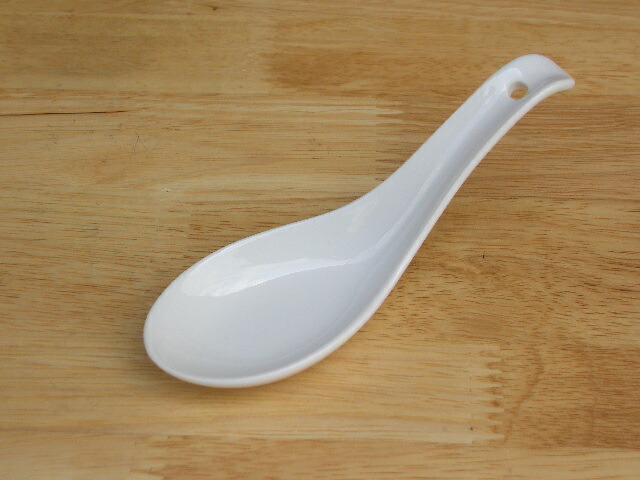 楽天市場】レンゲカギ型ラーメンレンゲ【アウトレット】業務用 れんげ