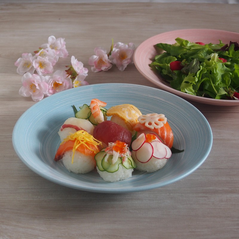 ♥豪華にホームパーティー♥２ステージデザイン長皿♥4皿♥バラ売可能 sourire-f_wasara-nagakaku