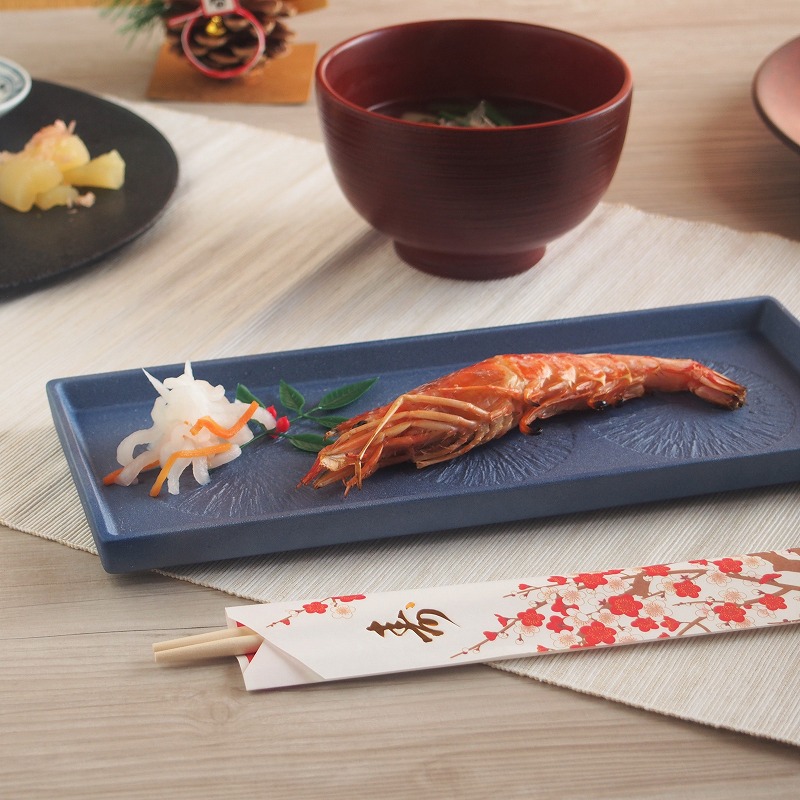 楽天市場】和食器 皿 備前風 23cm 角皿 お節料理 お節 和風 黒