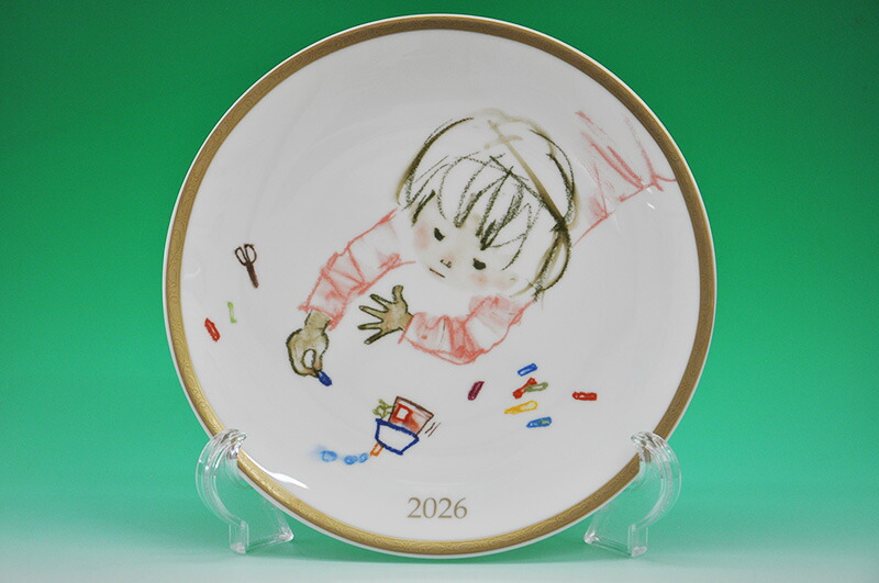 楽天市場】いわさき ちひろ2000イヤーズプレート（21cm） : わたしの器