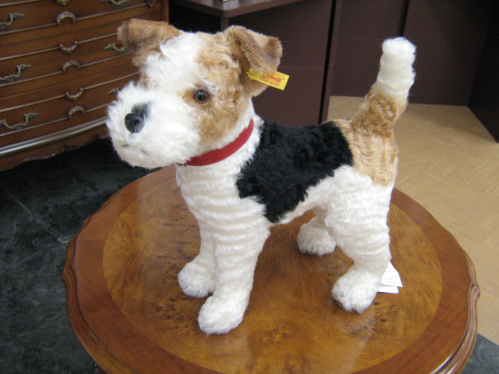 【楽天市場】シュタイフ(Steiff)フォックステリアのフォクシーぬいぐるみ:わたしの器