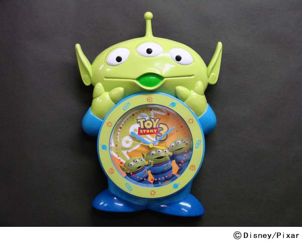 楽天市場 Toy Story トイストーリー 掛け時計スイングウォールクロック エイリアン リトルグリーンメン Disney Pixar ディズニー ピクサー Made In China わたしの器