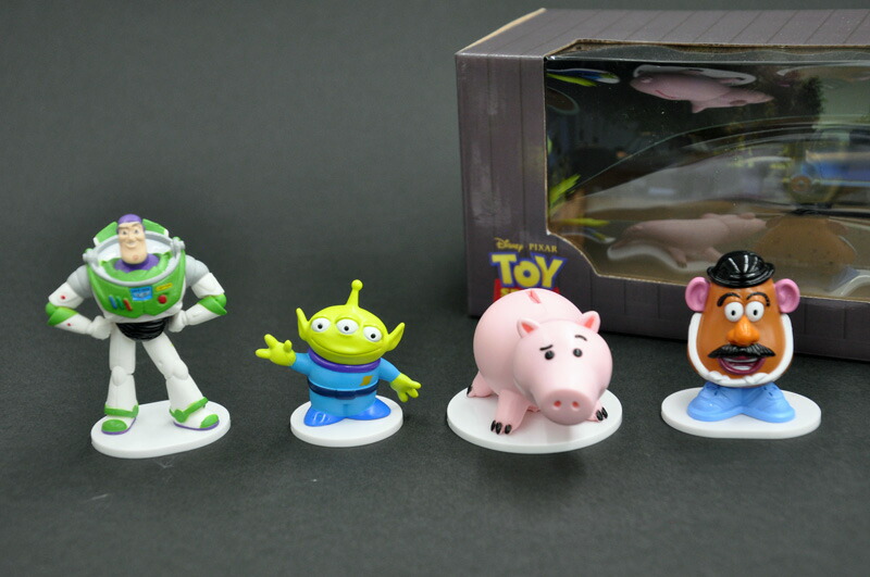 楽天市場 ディズニー Disney コレクションフィギュア4セットトイストーリー バズ バズ エイリアン ハム ポテトヘッド わたしの器
