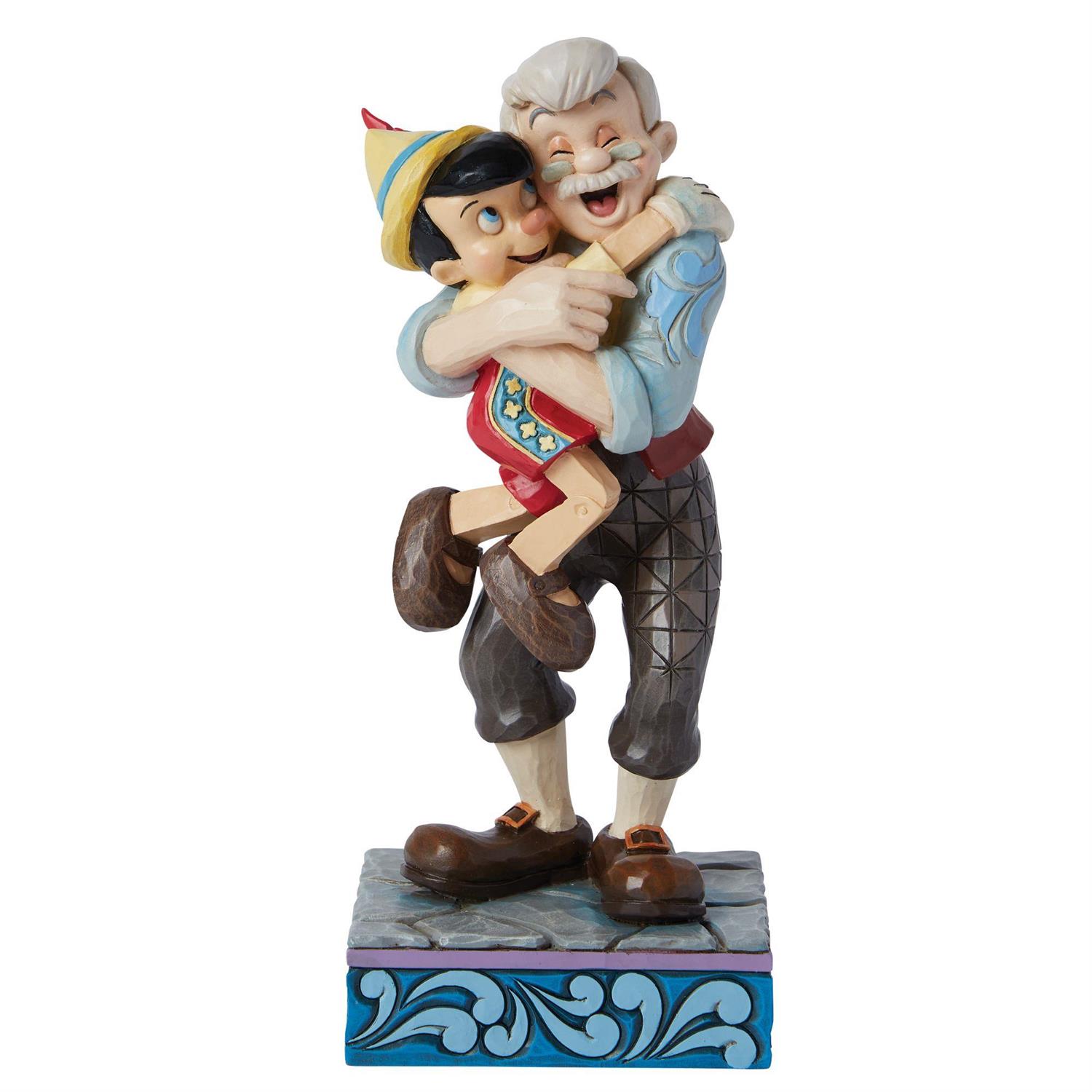 WDCC ピノキオ Pinocchio ゼペットじいさん 陶器製 フィギュア 廃盤】 ディズニー ピノキオ ゼペットじいさんとピノキオ