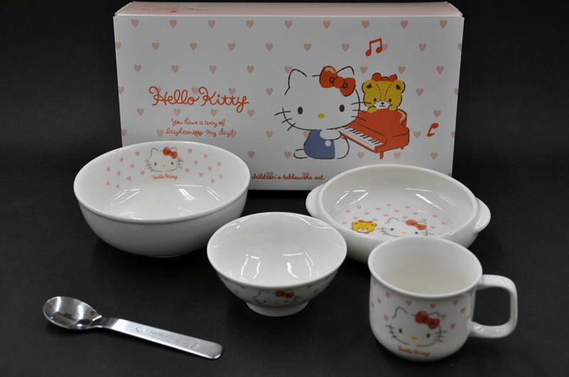 楽天市場】特価OK【ハローキティ 日本製 ベビー ランチセット