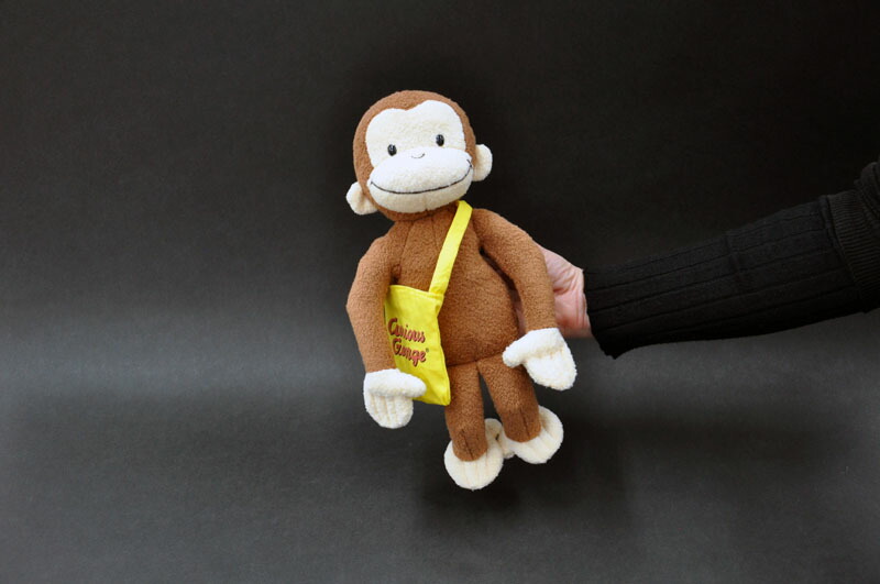 アメリカGUND 社　ジョージぬいぐるみ NY直輸入☆GUND/Curious George/おさるのジョージ/ひとまねこ