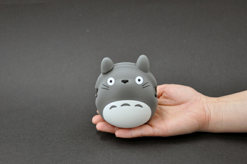 楽天市場 となりのトトロシリコンがまぐち グレー わたしの器