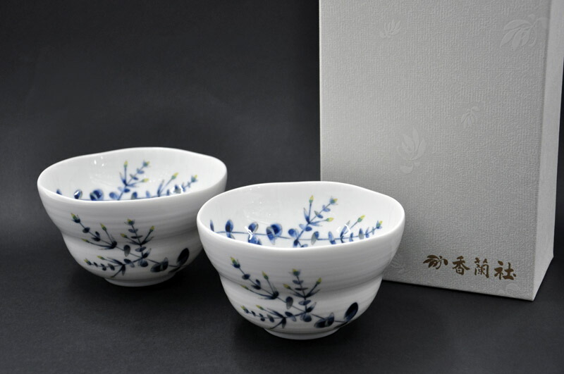 楽天市場】香蘭社はんなり ペアどんぶり丼/小丼/そば丼/雑煮碗/甘味