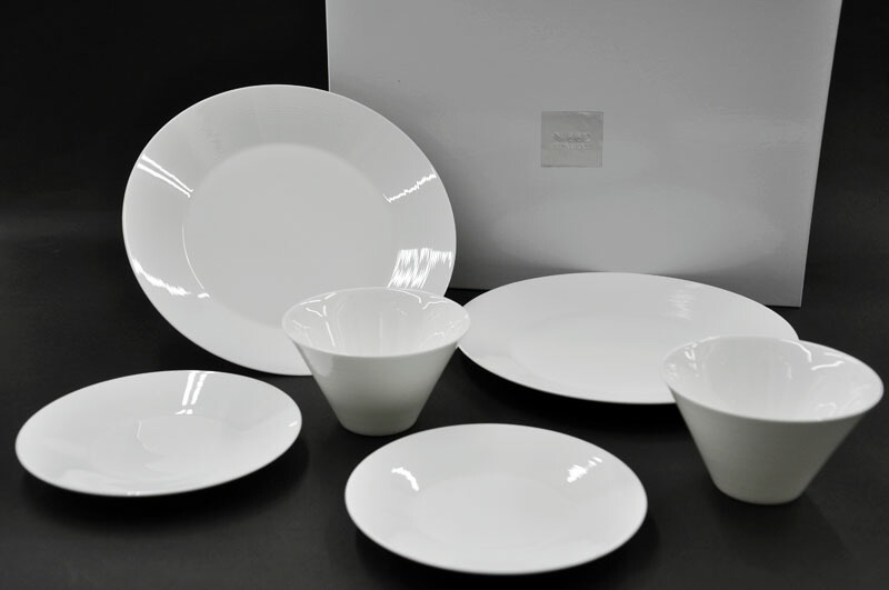 NIKKO ファインボーンチャイナ 皿 4枚セット スープ ニッコー NIKKO