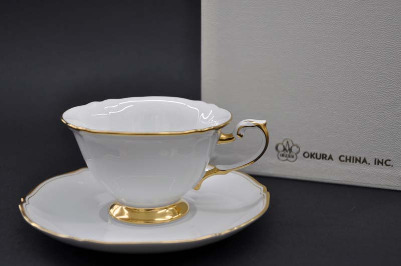 楽天市場】大倉陶園 ミモザカップ&ソーサー (1客/碗皿)【送料無料