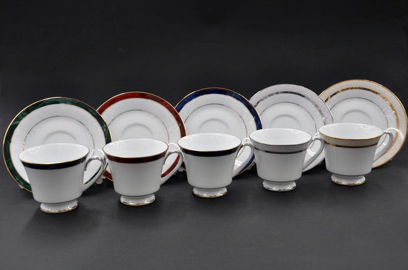 楽天市場 期間限定品 クリアランスセール ノリタケ Noritake ティー コーヒー碗皿 5客 アソート碗皿 1702ast カップ ソーサー 五客 わたしの器