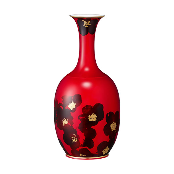 ノリ竹 ～Noritake～\u003cBR\u003e辰砂花生“梅花紋”