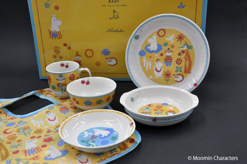 楽天市場 Moomin ムーミン Moomin Baby ムーミンベビー 子供セットa 6p ノリタケ Noritake わたしの器