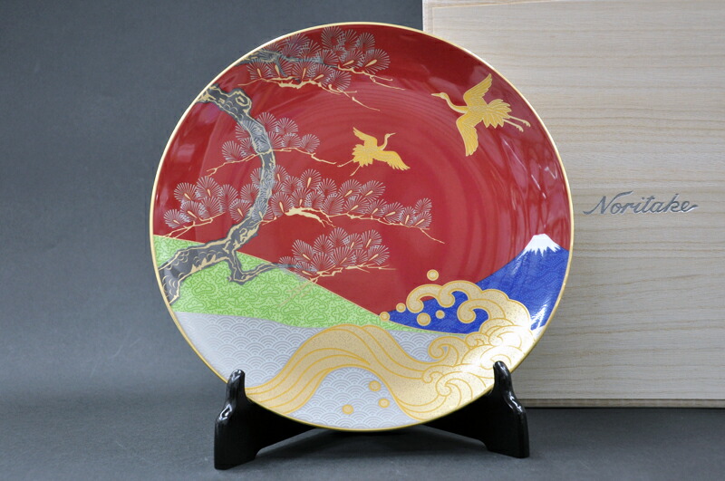 楽天市場】【送料無料】 ノリタケ 〜Noritake〜 18cm額皿 富士山[爛漫
