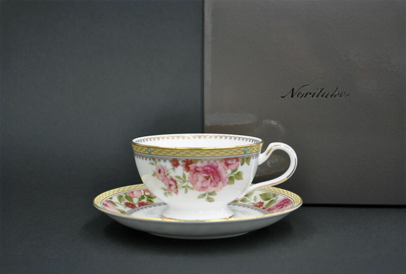 ノリタケ ～Noritake～ ティー・コーヒー碗皿(１客) カップ＆ソーサー ハートフォード(Hertford)