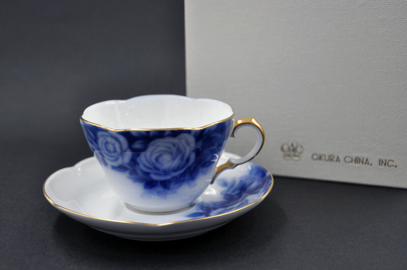 大倉陶園 - 大蔵陶園　マグノリアティーコーヒー碗皿　一客　新品未使用品 楽天市場】大倉陶園 100周年記念 復刻コレクション 第3弾