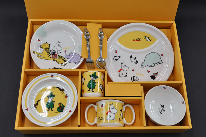 楽天市場 ムーミン Moomin デイリーセット 子供食器 こども食器 お祝い 出産祝い わたしの器