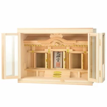 【貨物輸送無料】静岡大工仕事 神具 箱宮 ２０号 神棚