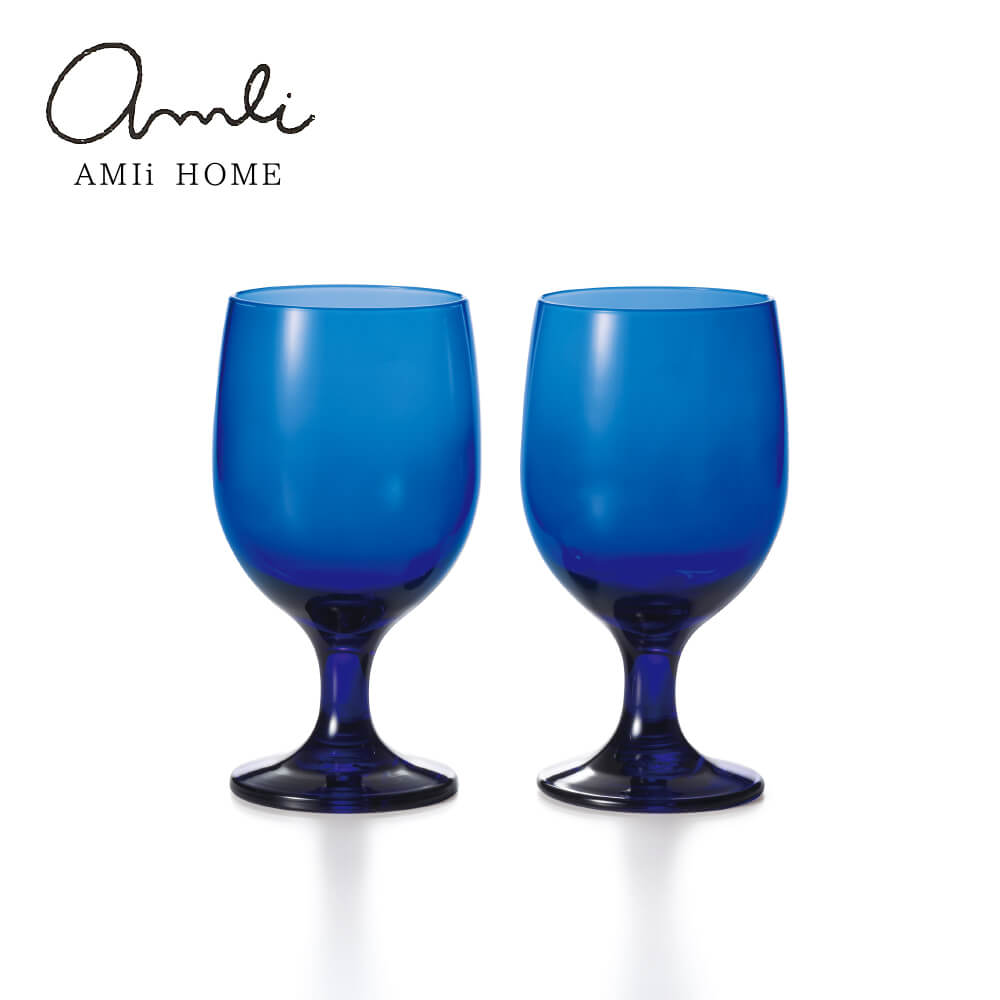 コバルトブルー カットクリスタル ステムグラス 4個セット コバルトブルー カットクリスタル ステムグラス 4個セット BL