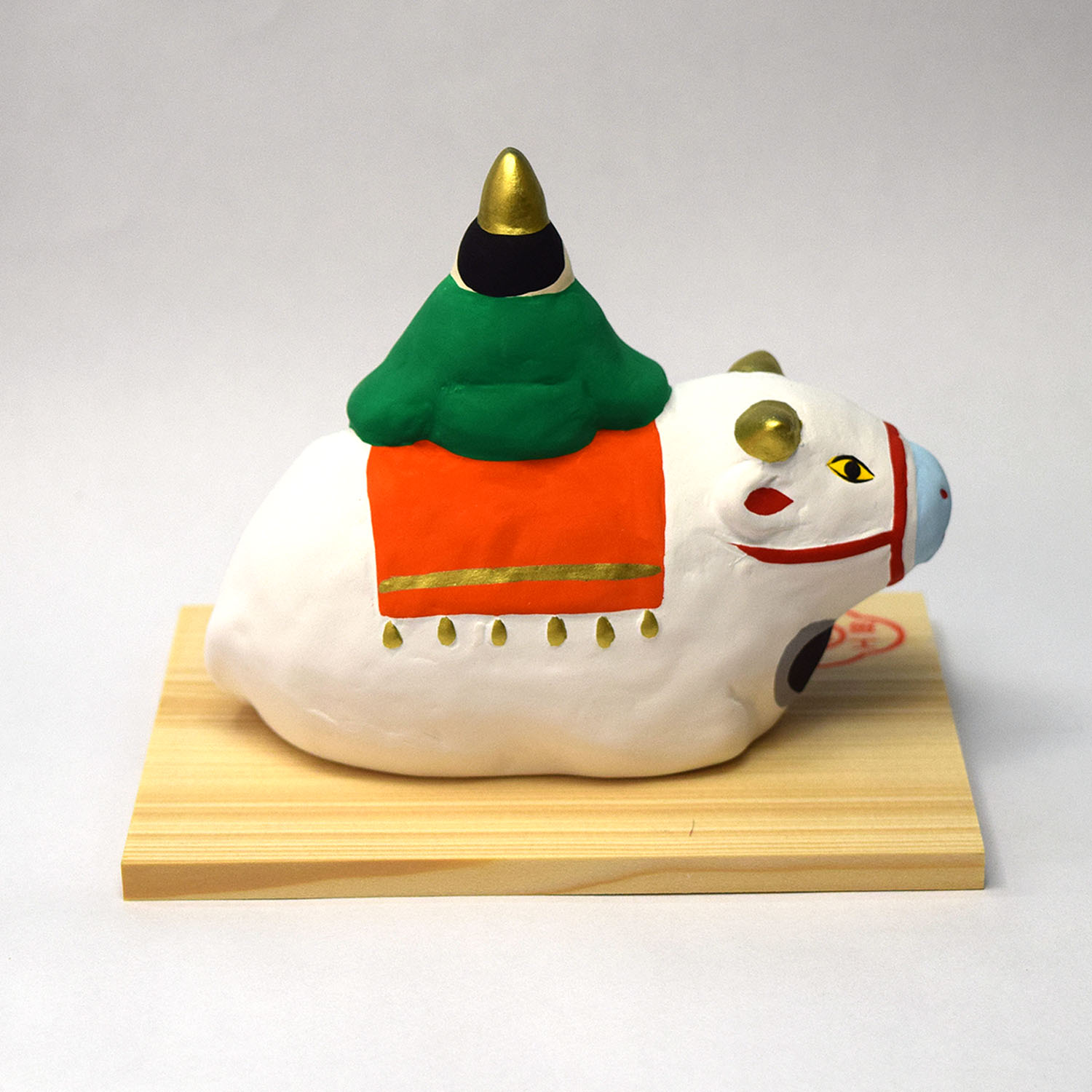 楽天市場 21 干支 おしゃれ 開運 丑乗天神 日本製 陶器 昭峰作 うつわのお店 たたら