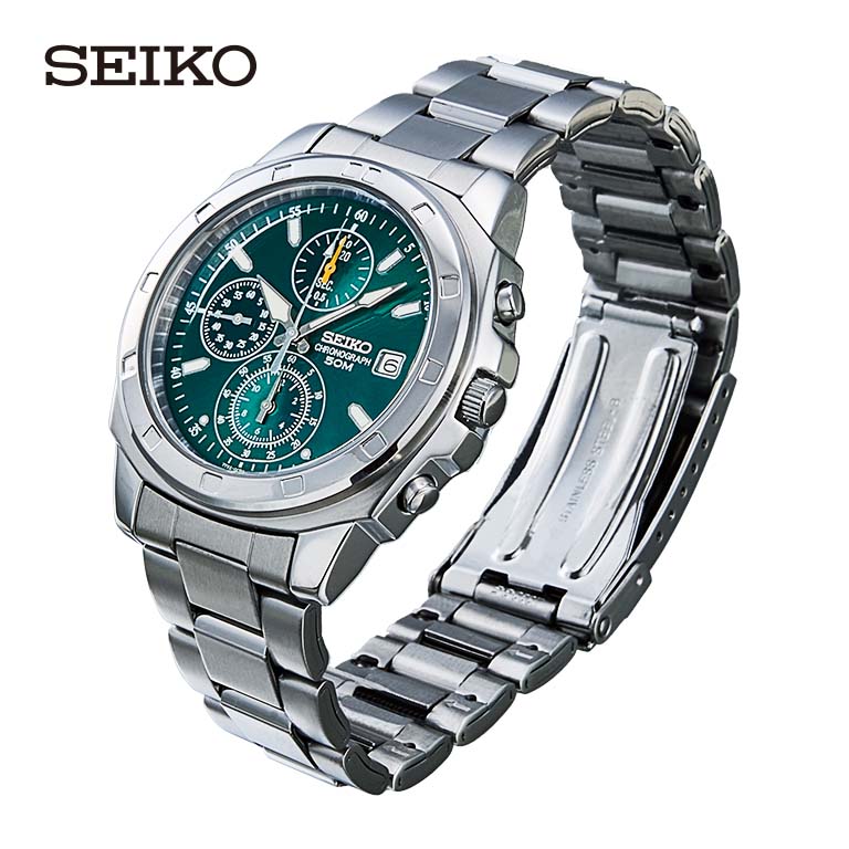 Seiko クロノグラフ200m 楽天市場】SEIKO セイコー クロノグラフ アラビア数字文字盤