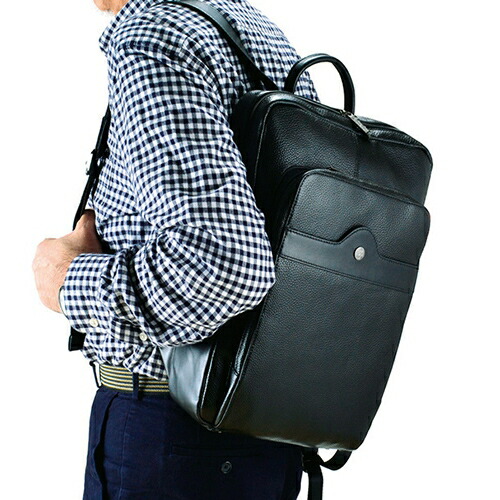 スゴ技の収納術と 紳士にふさわしい風格をもつ本格派 トロイ ブロス 本革 牛革スクエアリュック 本革 レザー バッグ メンズ ビジネス 送料無料 悠遊ショップ