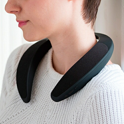 楽天市場 首かけ式ワイヤレス耳元スピーカー ウェアラブル ネック スピーカー Kabs 014b 送料無料 テレビ 耳元スピーカー ワイヤレス コードレス 首掛け 耳をふさがない 難聴 耳が遠い テレビの音 耳元で聞く Usb充電 悠遊ショップ