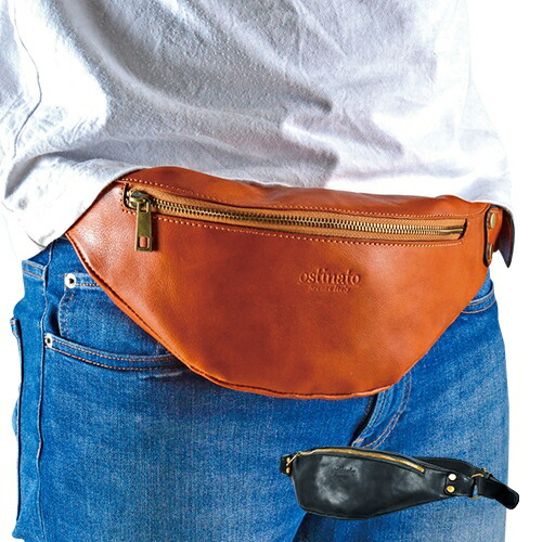 楽天市場 イタリア製 レザーウエストバッグ 本革 レザー ボディバッグ ウエストポーチ メンズ 送料無料 悠遊ショップ