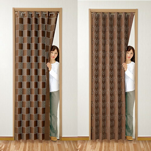楽天市場 間仕切り サッとパタパタ 省エネ カーテン 幅95 高5cm 仕切り ブラインド 断熱 防寒対策 日本製 おしゃれ アコーディオン カーテン 遮熱 遮光 保温 遮像 目隠し パーテーション つっぱり 厚手 レース 突っ張り フリーカット 悠遊ショップ