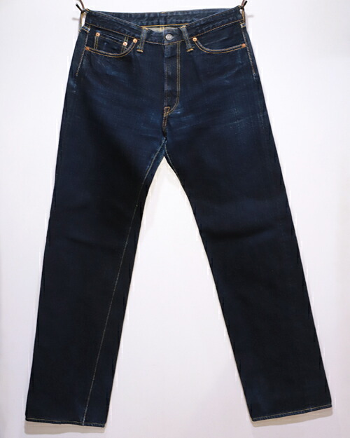 【中古】THE FLAT HEAD ザフラッドヘッド MK-DP001 STANDARD STRAIGHT W33 IDG 当てはめる感有 ギャランティカード付