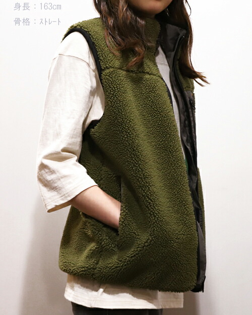 【中古】TROPHY CLOTHING トロフィークロージング 2Face Mountain Vest 36 OLIVE/CHARCOAL TR21AW-301