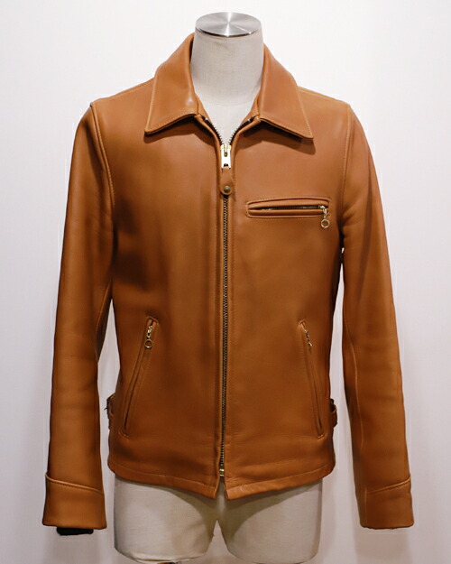 【中古】SCHOTT ｼｮｯﾄ 103US 7209 LEATHER TRUCKER JACKET 38 Mocha Brown 使用感有