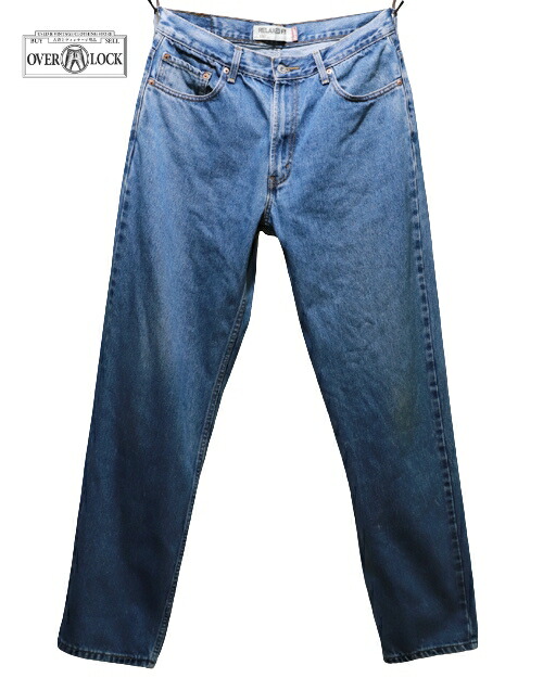 【中古】Levi's リーバイ・ストラウス 2000年代 550 RELAXED FIT テーパードデニムパンツ W34 ﾖｺﾞﾚ有 550-4886 Y2K　2000年代　５５０　バギーシルエット　リラックスフィット