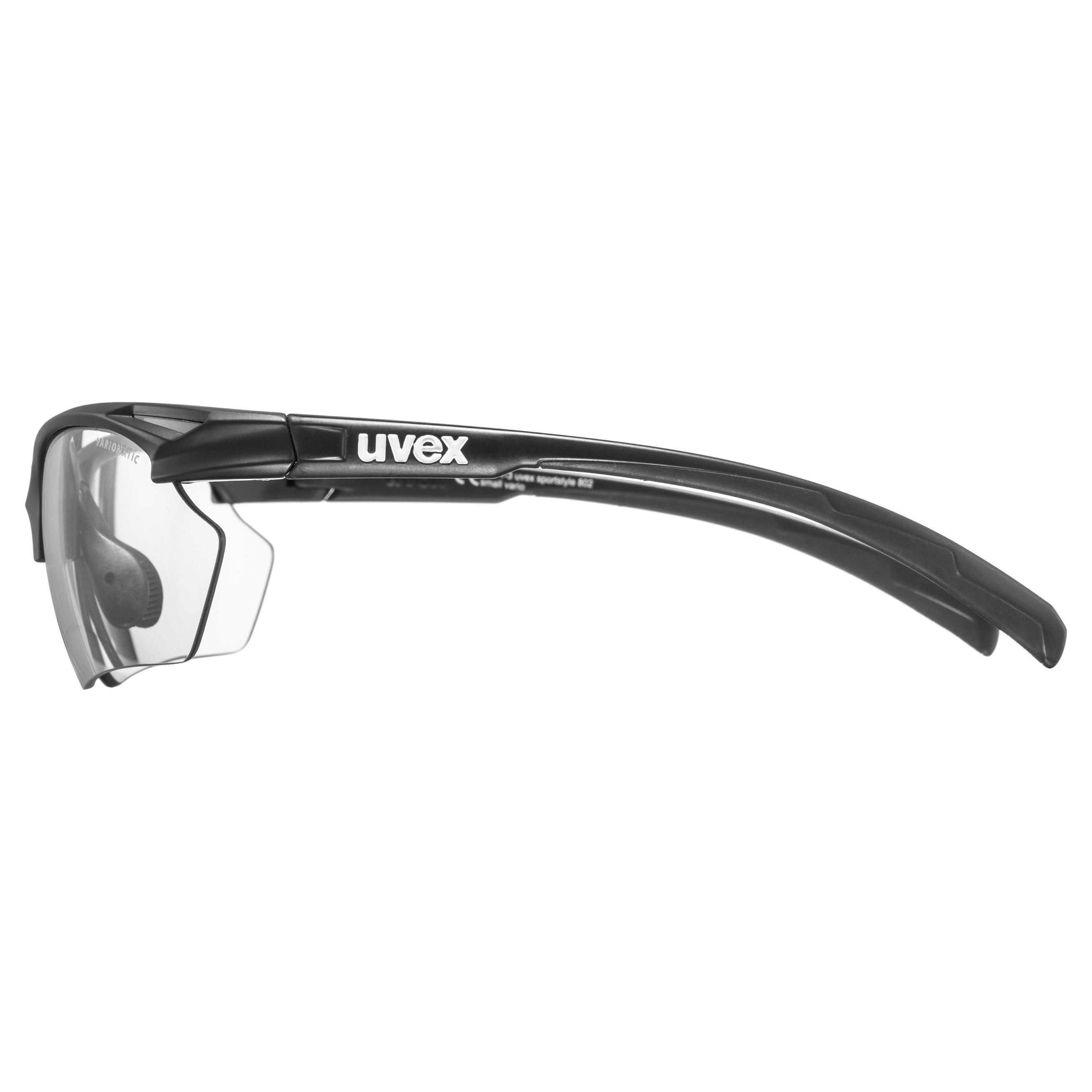 超目玉 uvex(ウベックス) スポーツサングラス 調光 くもり止め 軽量 コンパクトタイプ sportstyle 802 V small - スポーツ サングラス