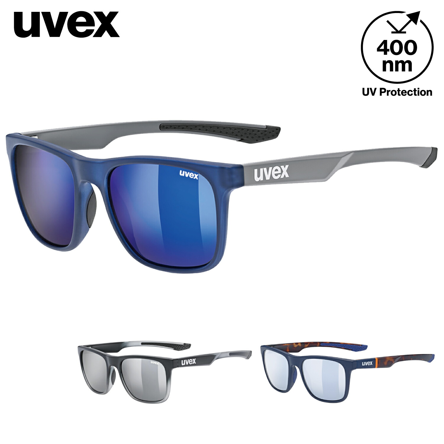 uvex ウベックス スポーツ サングラス メンズ 大人 UV400 ミラーレンズ LGL 42 全４色