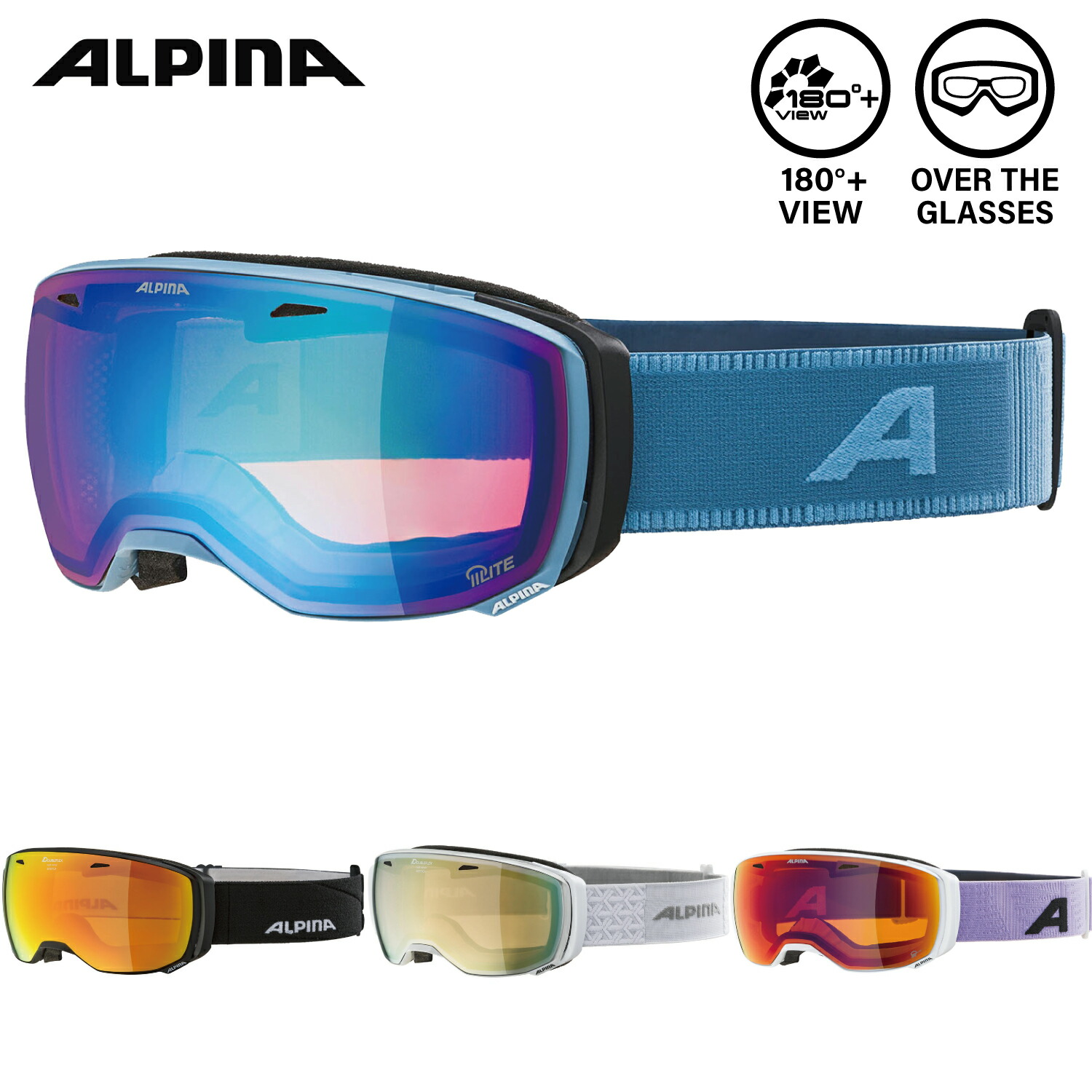 楽天市場】ALPINA アルピナ スキー スノーボード ゴーグル ユニ