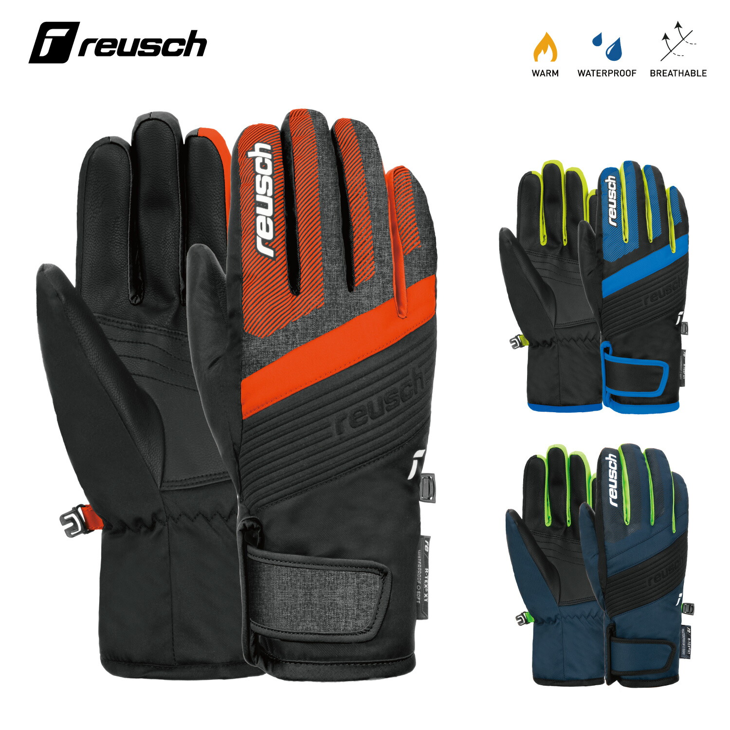 新品 ロイシュ 牛革 グローブ スキー スノーボード reusch ロイッシュ reusch 【全品P10倍！2日23時59まで】REUSCH ロイシュ スキー