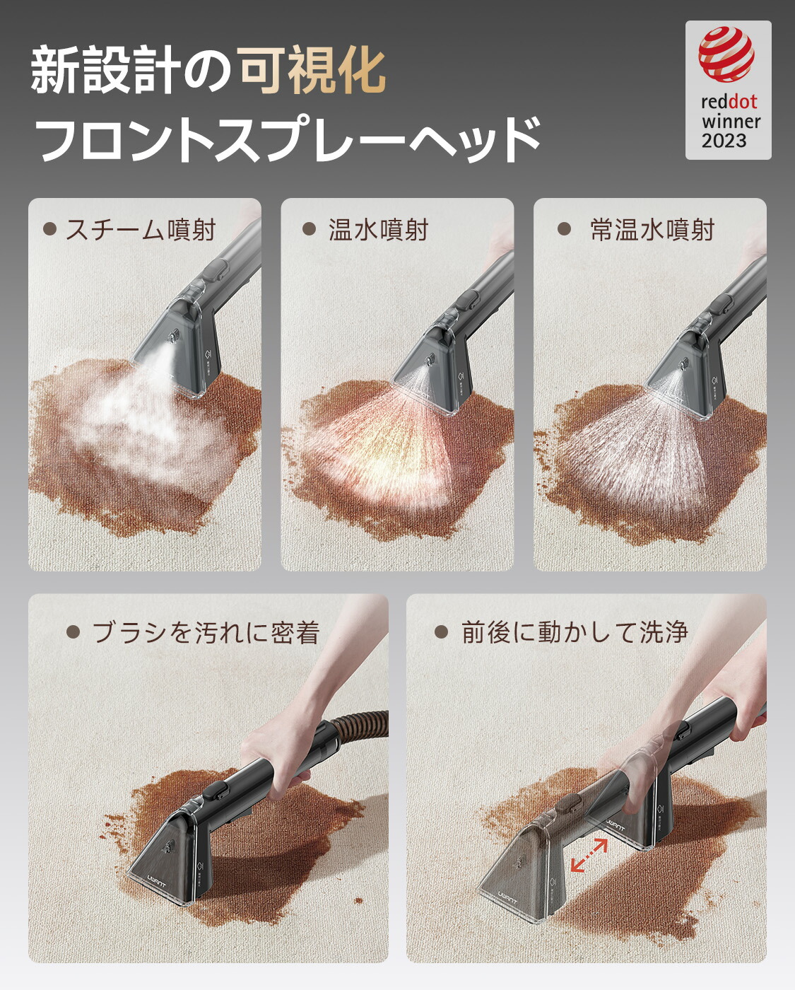 スーパーSALE特別価格 34％OFF！】 UWANT Y100steam スチーム