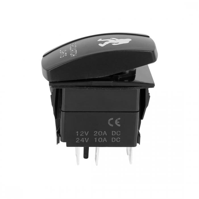 XAUTOHAUX自動車用LEDライトロッカースイッチ5ピンDC12V20A24V10A