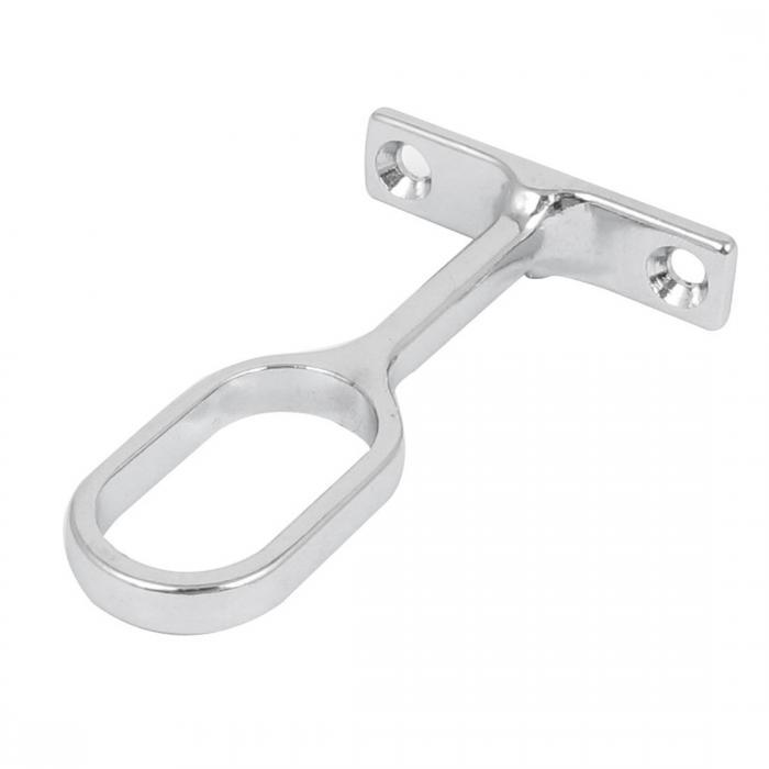 uxcell 金具 クローゼットの棒のフランジ 亜鉛合金素材 72x42x11mm