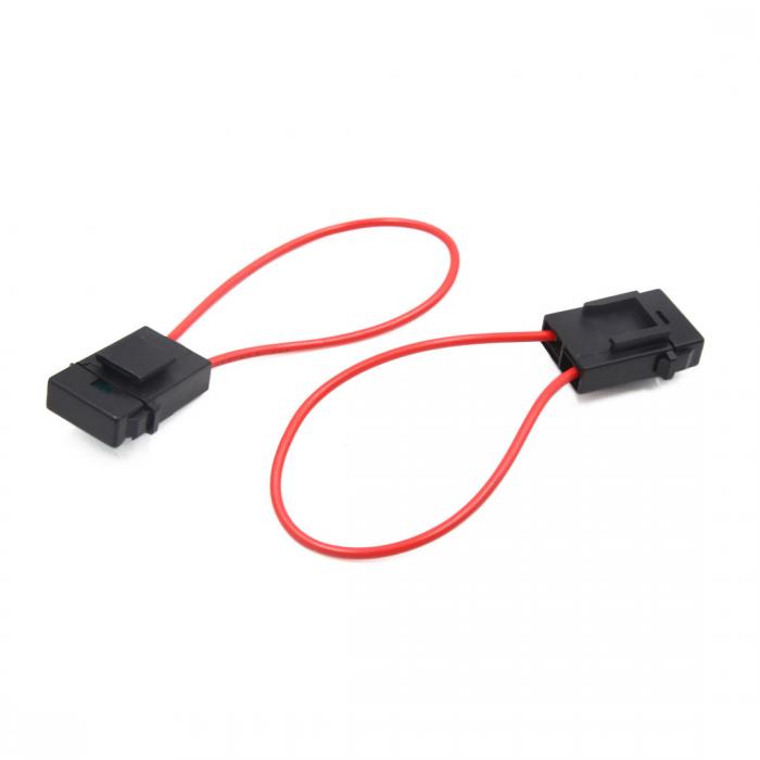 Uxcell ヒューズホルダー 5個入り 30a インライン オートバイ用 パワー ヒューズ ヒューズボックス ホルダー レッド ワイヤのミニ 線インラインブレードヒューズホルダー 車用 品質が完璧 ヒューズボックス