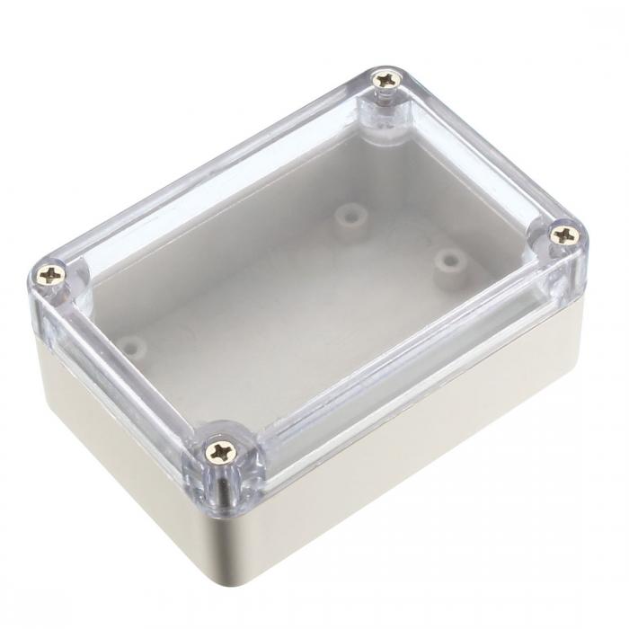 【楽天市場】uxcell ジャンクションボックス エンクロージャケース ABSプラスチック 電子 83*58*33.0mm クリア ...
